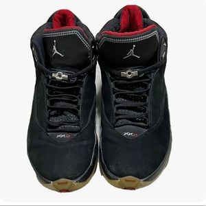 Air Jordan OG XX2 22 Size 9 Black Varsity Red Metallic Silver OG